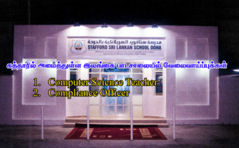 Computer Science Teacher Job Vacancy at Sri Lanka school in Qatar