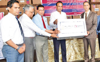 qatar donates essential medicine to sri lanka